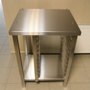 Untergestell passend für Rational iCombi Tischgeräte Baugröße GN 2/3 (XS) Höhe 931 mm