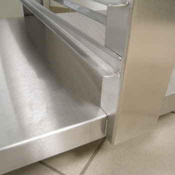 Untergestell passend für Rational iCombi Tischgeräte Baugröße GN 1/1 Höhe 946 mm