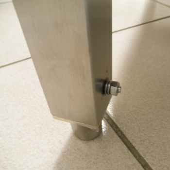 Untergestell passend für Rational iCombi Tischgeräte Baugröße GN 1/1 Höhe 946 mm