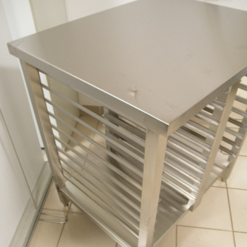 Untergestell passend für Rational iCombi Tischgeräte Baugröße GN 1/1 Höhe 946 mm