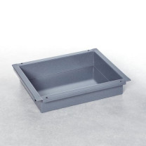 Rational GN-Behälter granitemailliert 325 x 265 mm (GN1/2) Tiefe  60 mm