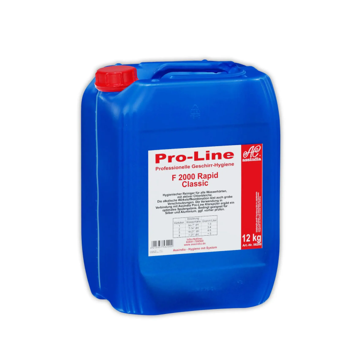 Assindia Geschirr-Reiniger Pro-Line F2000 Rapid Classic 12 kg flüssig