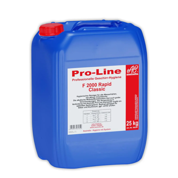 Assindia Geschirr-Reiniger Pro-Line F2000 Rapid Classic 25 kg flüssig