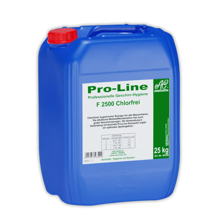 Assindia Geschirr-Reiniger Pro-Line F2500 Rapid Chlorfrei 25 kg flüssig