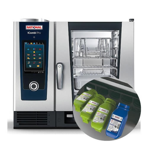 Rational Kochsystem Combidämpfer iCombi Pro 6-1/1 Elektroausführung AutoDose