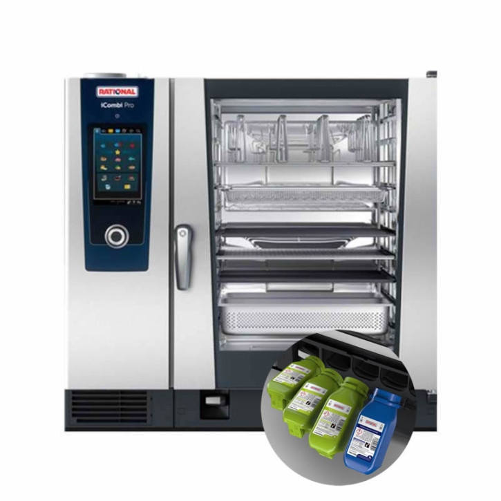 Rational Kochsystem Combidämpfer iCombi Pro 10-2/1 Elektroausführung AutoDose